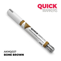 AK QUICK MARKERS: Bone Brown