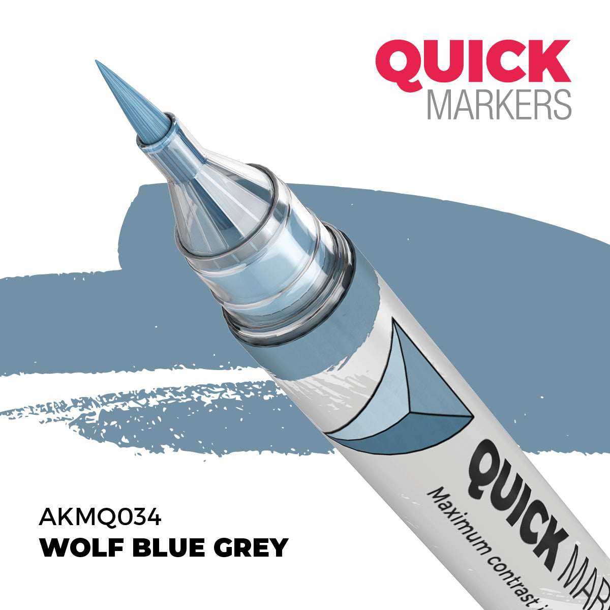 AK QUICK MARKERS: Wolf Blue Grey