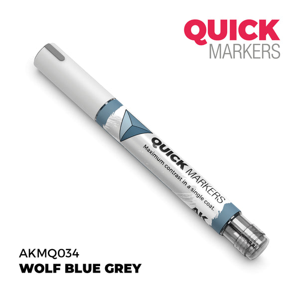 AK QUICK MARKERS: Wolf Blue Grey