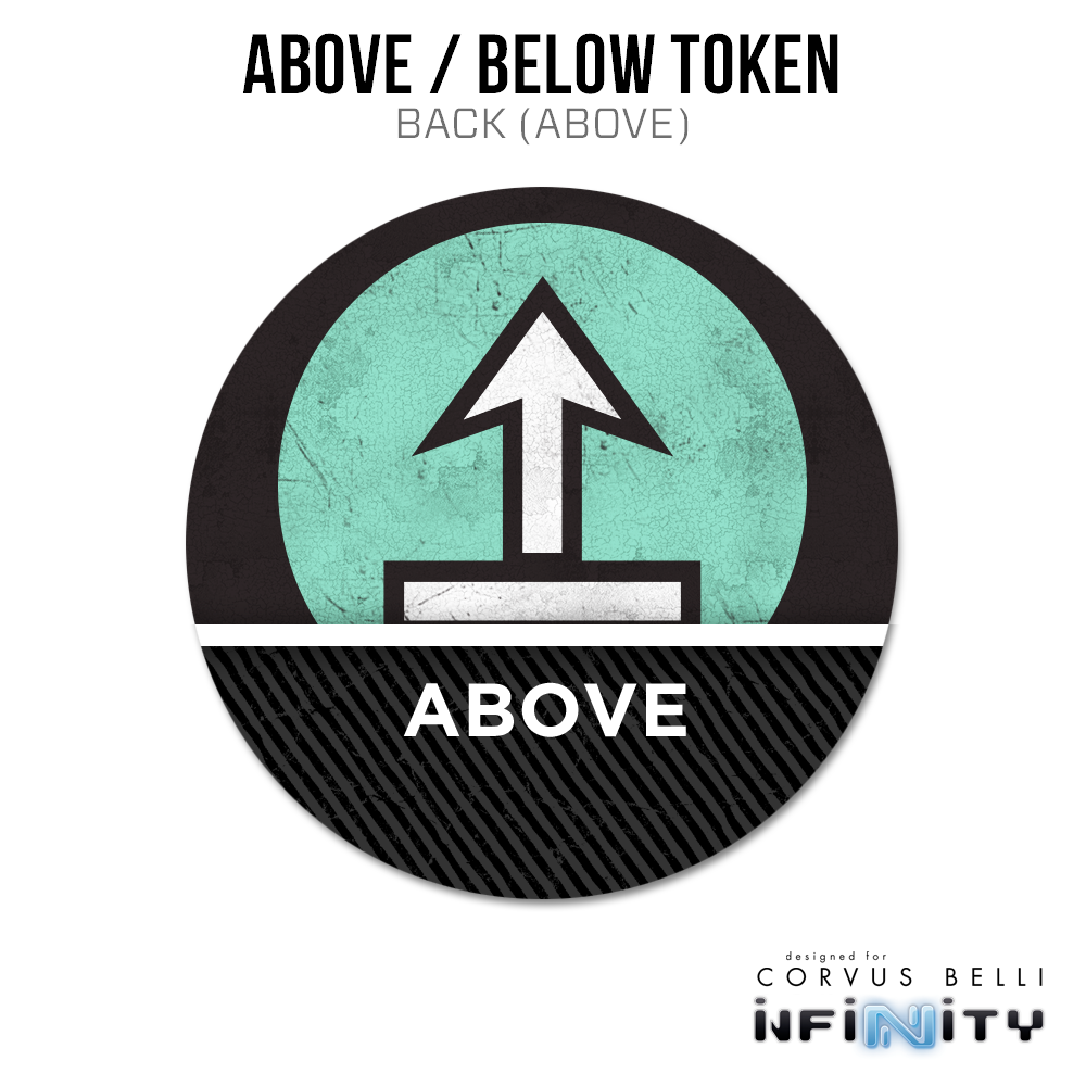 Infinity N5 Acrylic Token: Above / Below
