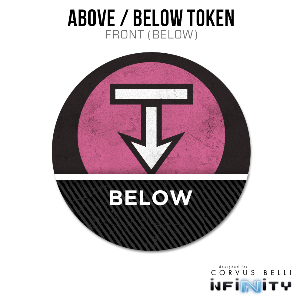 Infinity N5 Acrylic Token: Above / Below