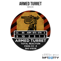 Infinity N5 Markers: Armed Turret