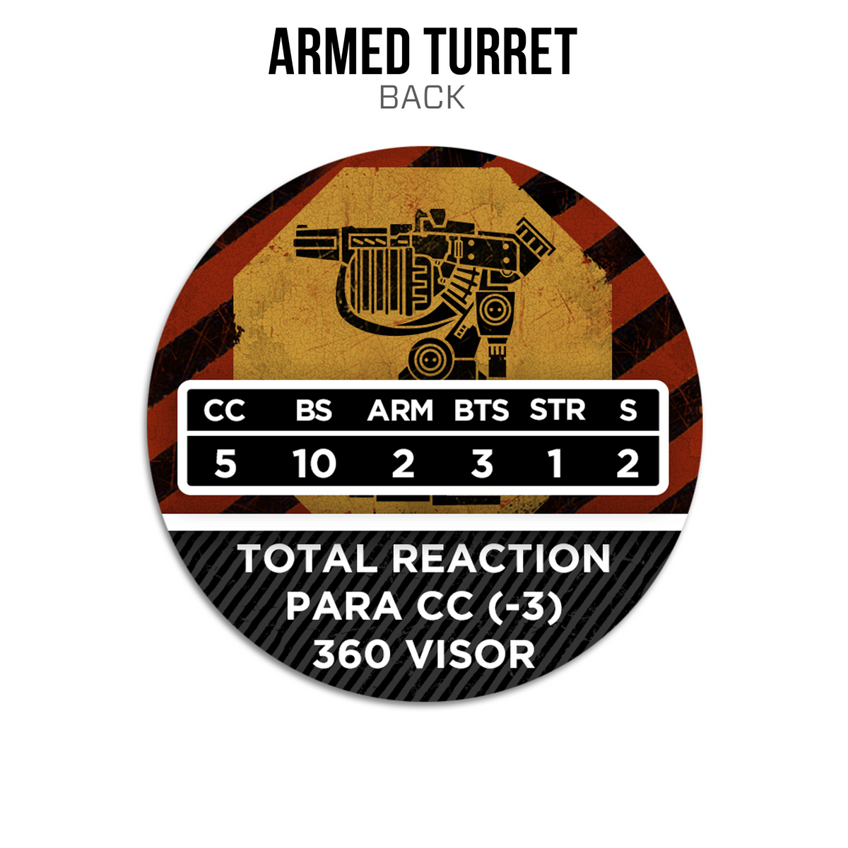 Infinity N5 Markers: Armed Turret