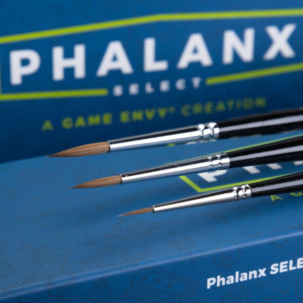 Game Envy: Phalanx SELECT Kolinsky Sable 5-Brush Set