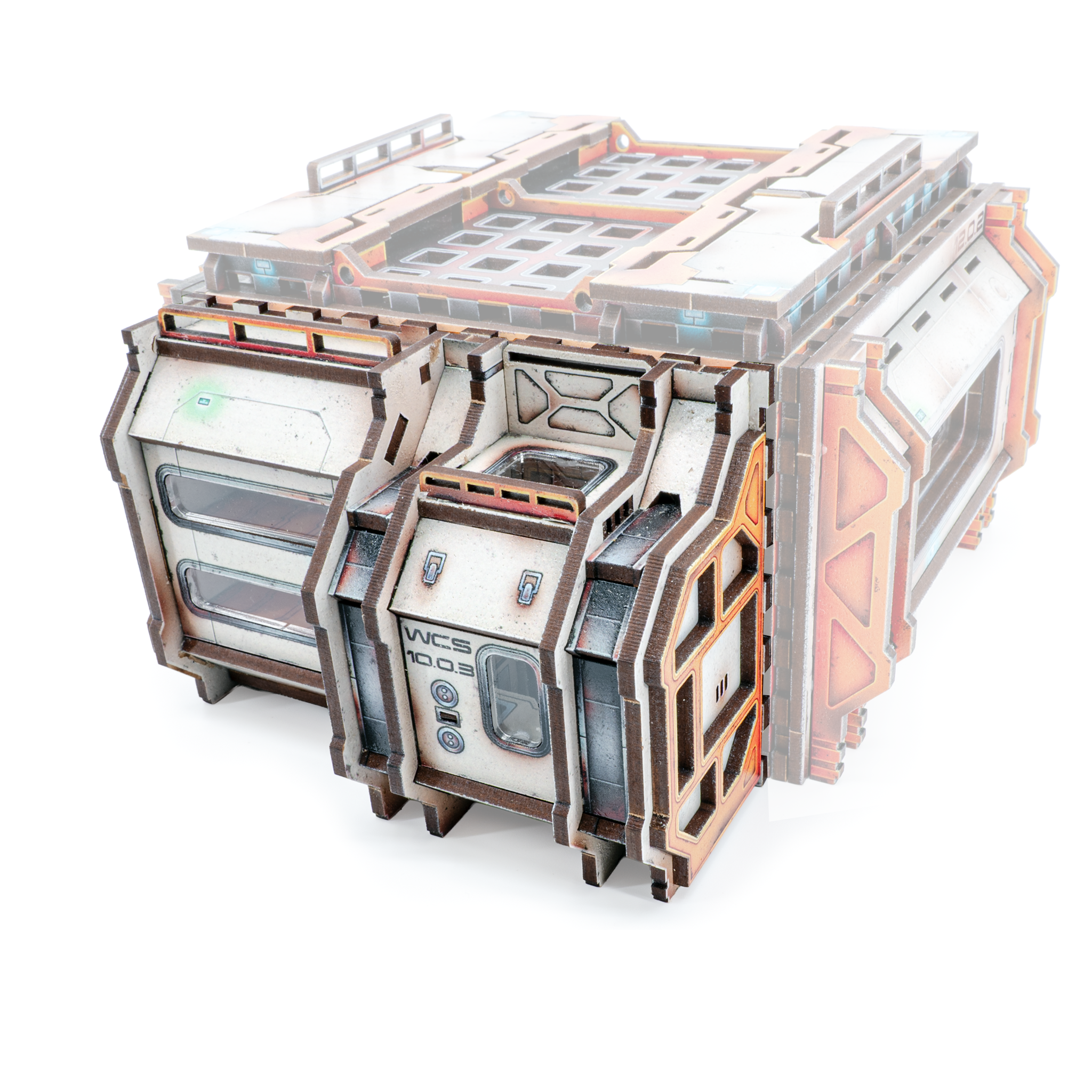 Infinity the Game Terrain Cosmica HAB Bunks Facade – Warsenal