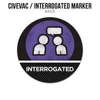 MANHUNT Acrylic Token: Civevac / Interrogated