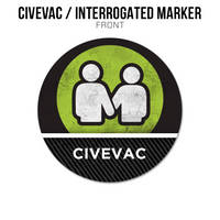MANHUNT Acrylic Token: Civevac / Interrogated