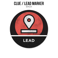 MANHUNT Acrylic Token: Clue / Lead