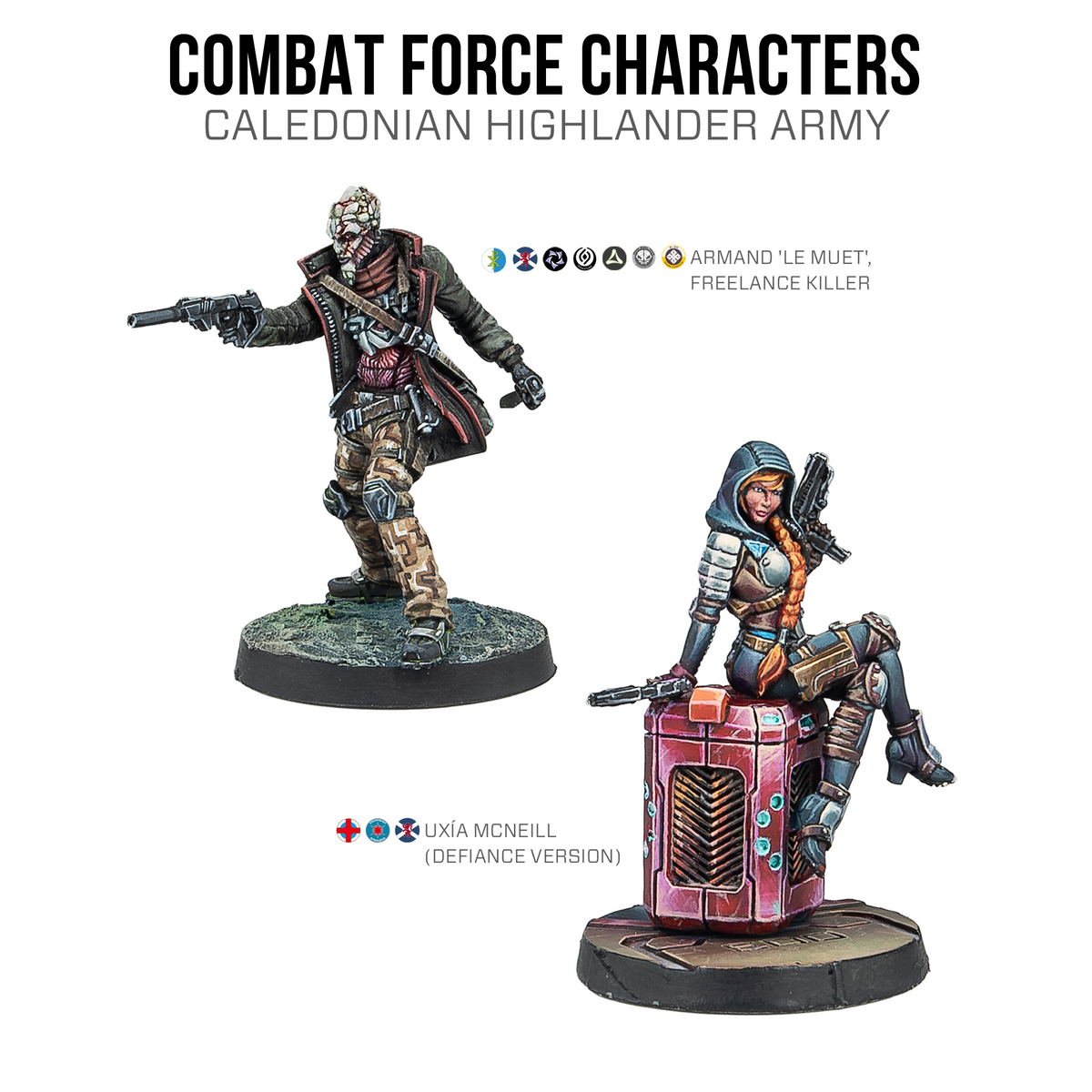 Caledonian Combat Force Characters [LIMITED RELEASE] – Warsenal