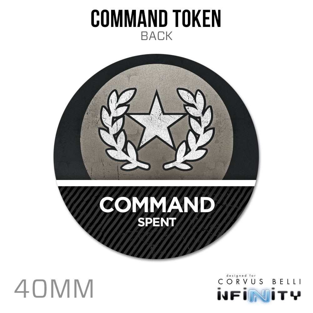 Infinity N5 Acrylic Token: Command (40mm)