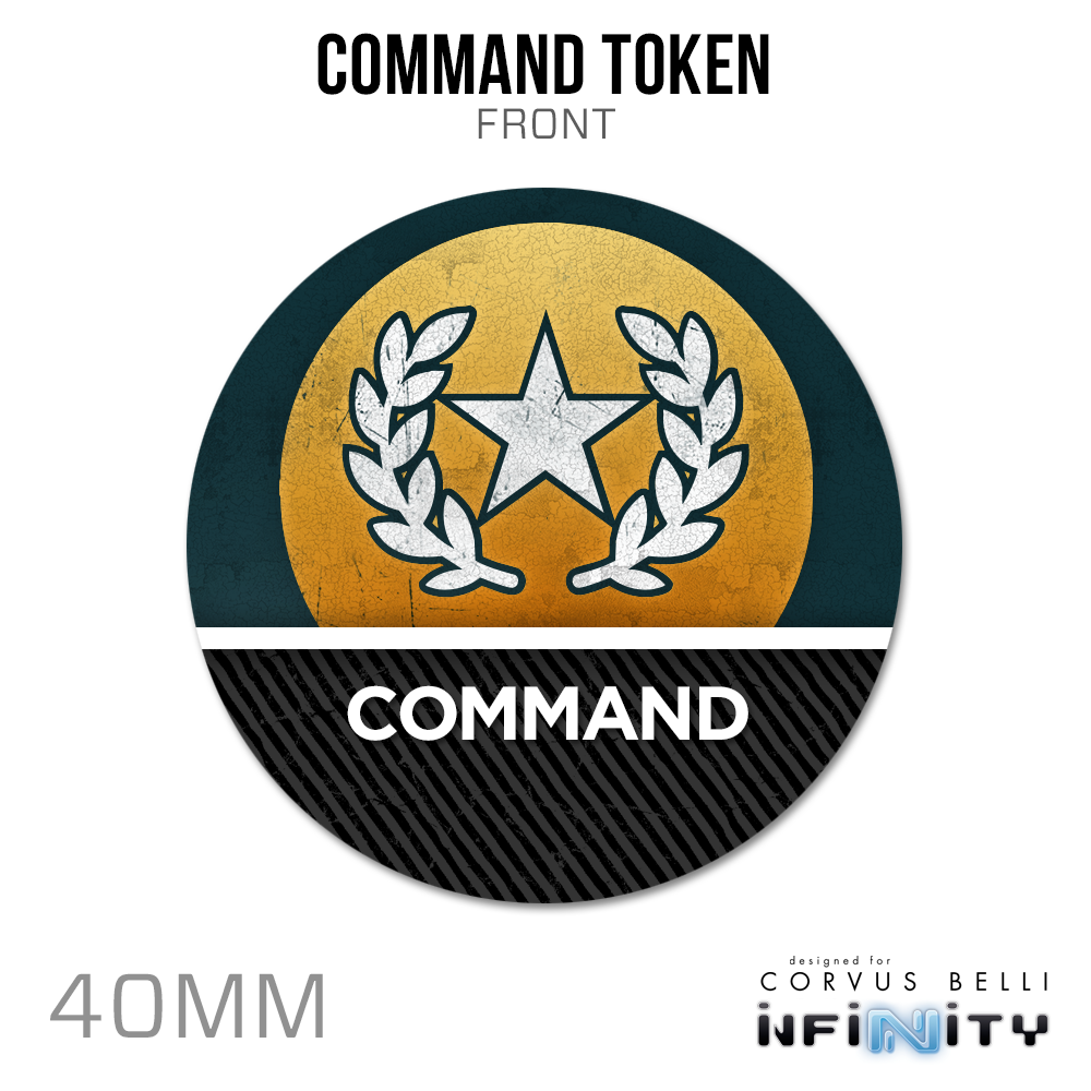Infinity N5 Acrylic Token: Command (40mm)