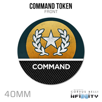 Infinity N5 Acrylic Token: Command (40mm)