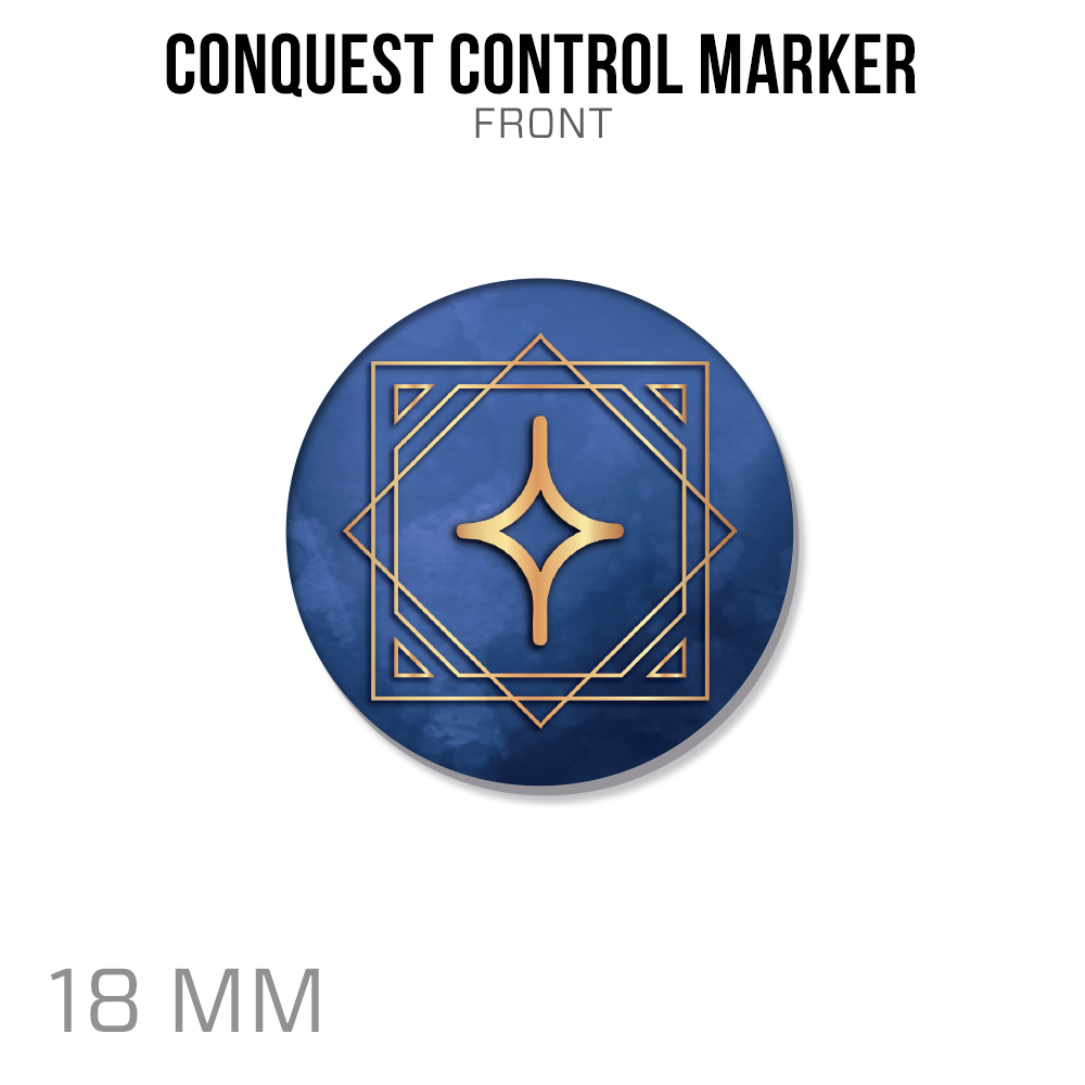 Conquest Control Marker front