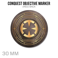 Red Conquest Objective Marker back