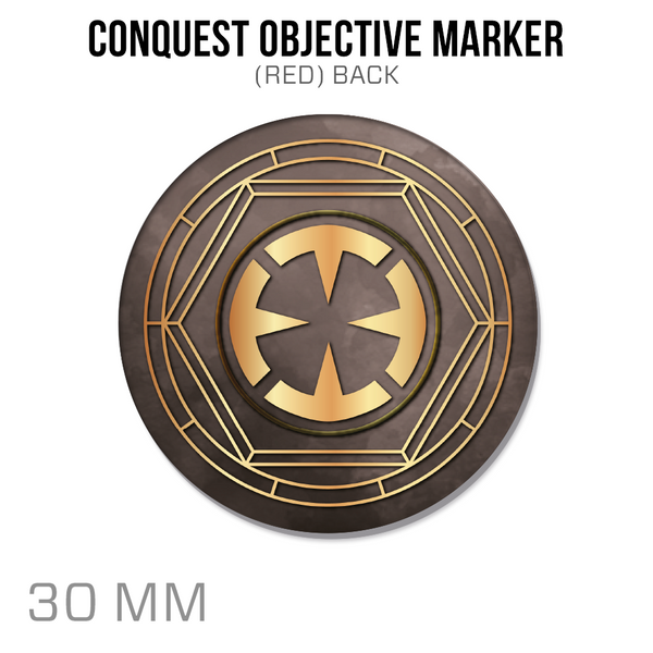 Red Conquest Objective Marker back