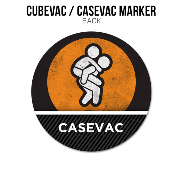 MANHUNT Acrylic Token:  Cubevac / Casevac