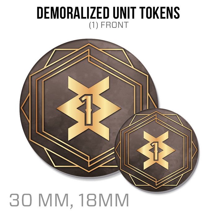 Demoralized Unit Token Set 1 front