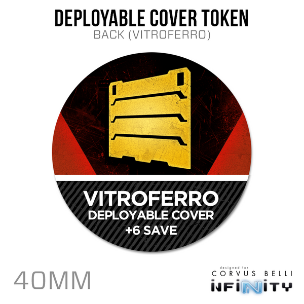 Infinity N5 Acrylic Token: Deployable Cover (40mm)