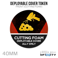 Infinity N5 Acrylic Token: Deployable Cover (40mm)