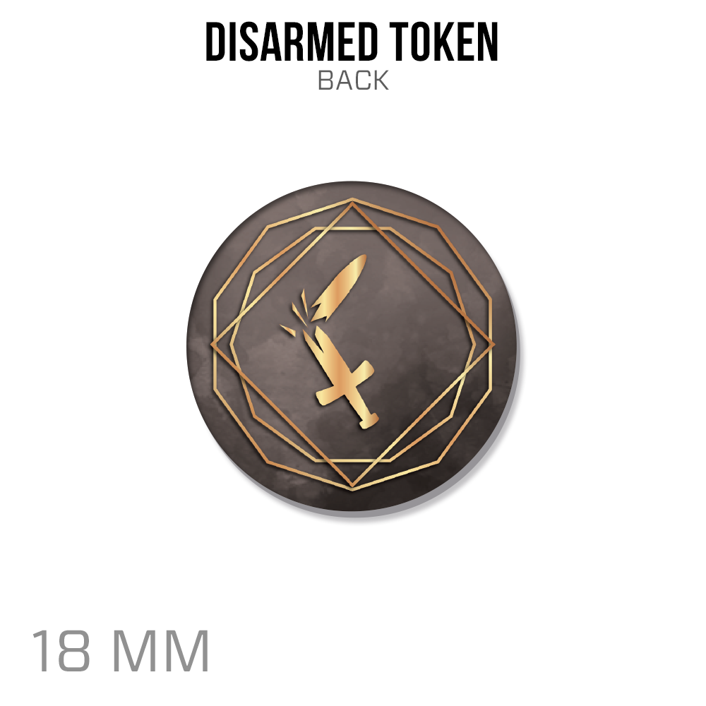 Disarmed State Token back