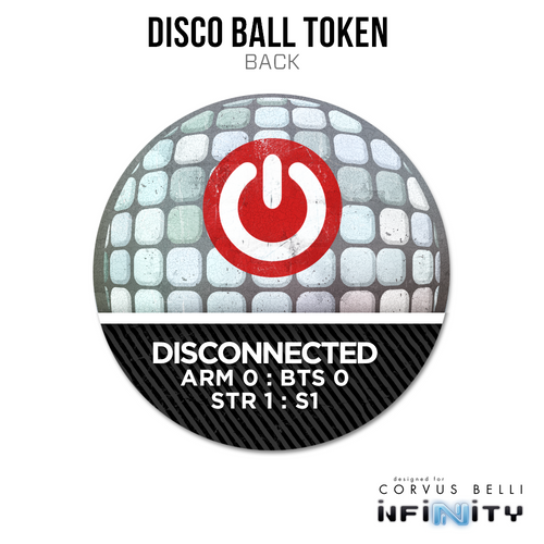 Infinity N5 Acrylic Tokens: Disco Ball