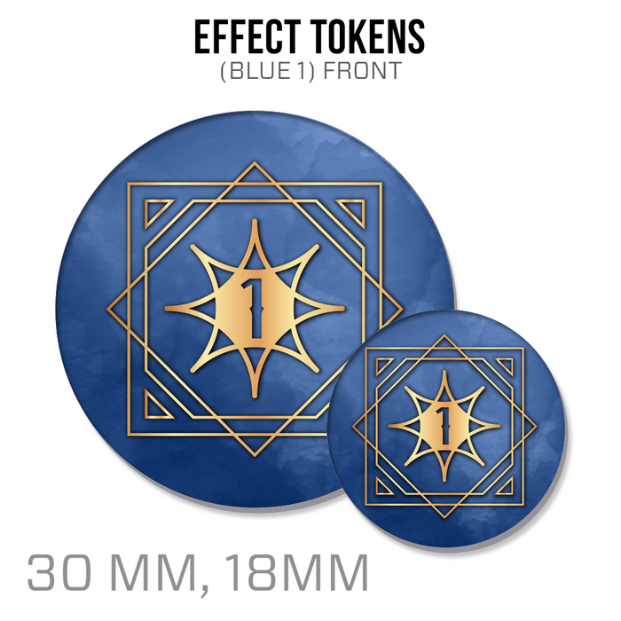Effect Token Set 1 Blue front
