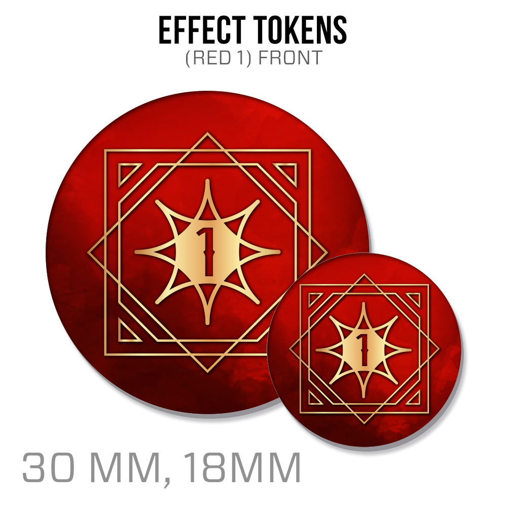 Effect Token Set 1 Red front