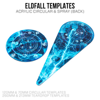 Eldfall Acrylic Templates