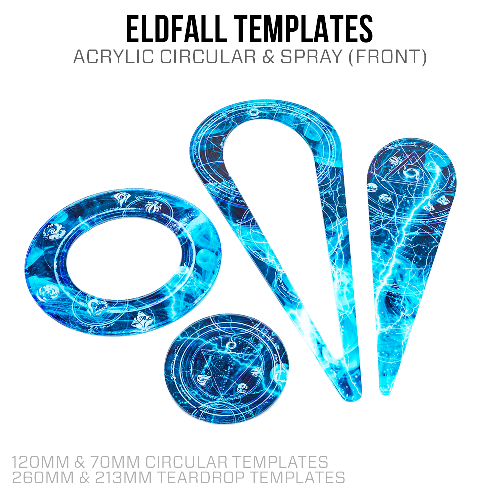 Eldfall Acrylic Templates