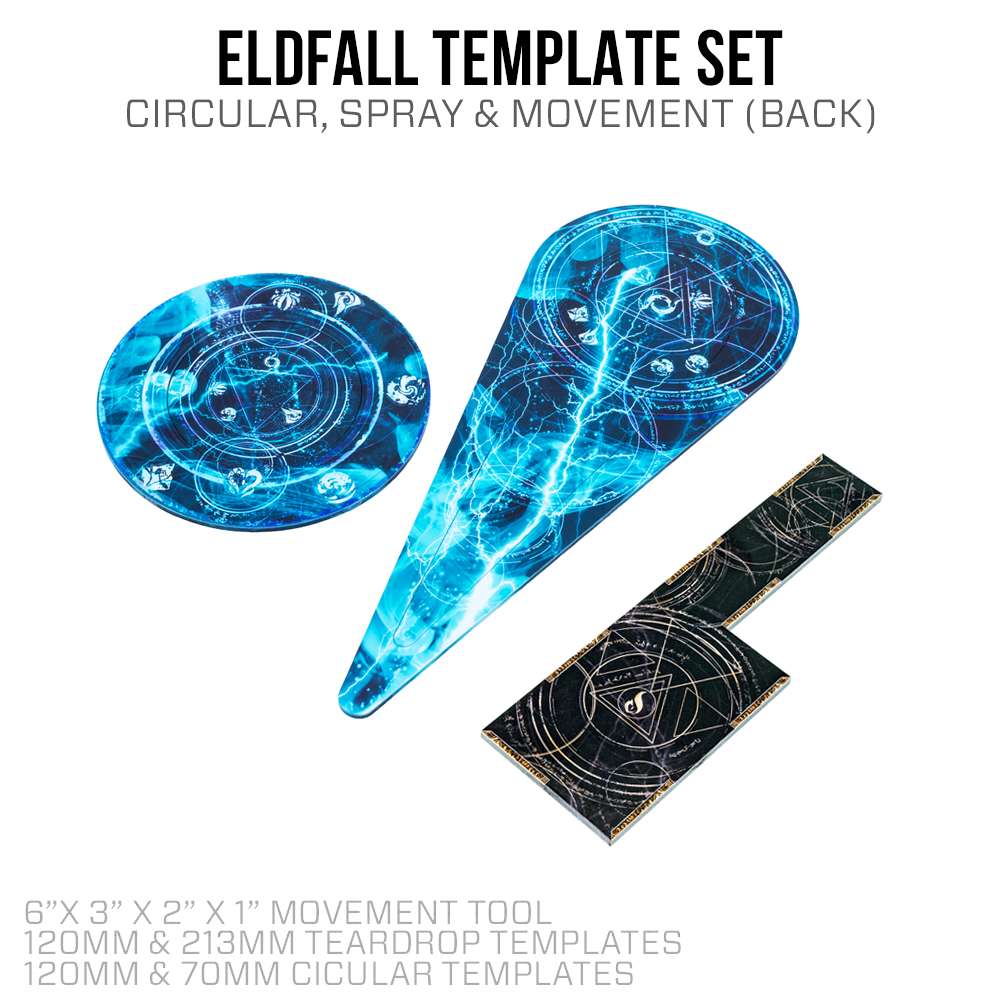 Eldfall Acrylic Templates Set