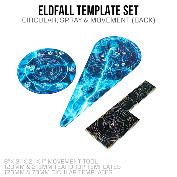 Eldfall Acrylic Templates Set