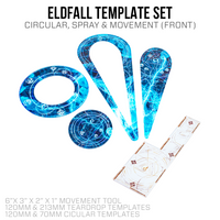 Eldfall Acrylic Templates Set