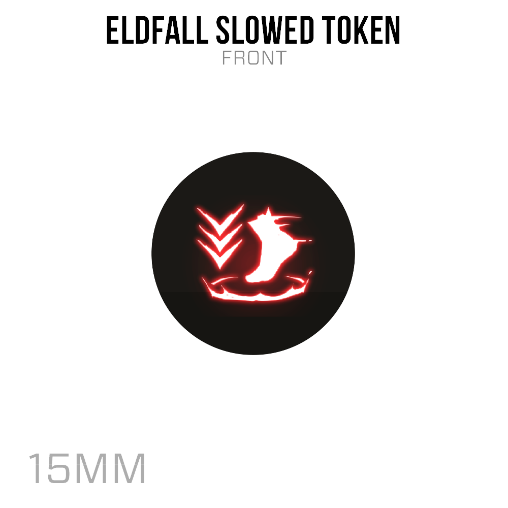 Eldfall Slowed Token