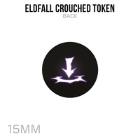 Eldfall Crouched Token