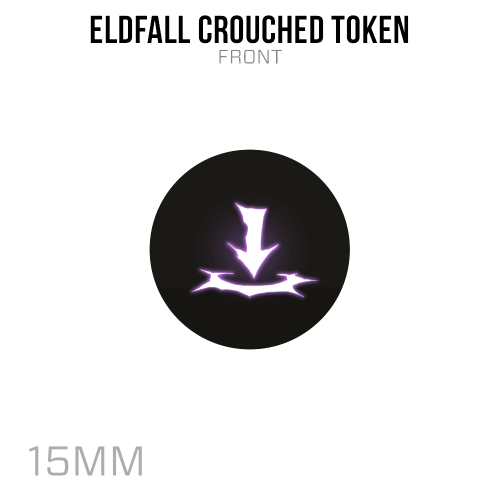 Eldfall Crouched Token