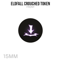 Eldfall Crouched Token