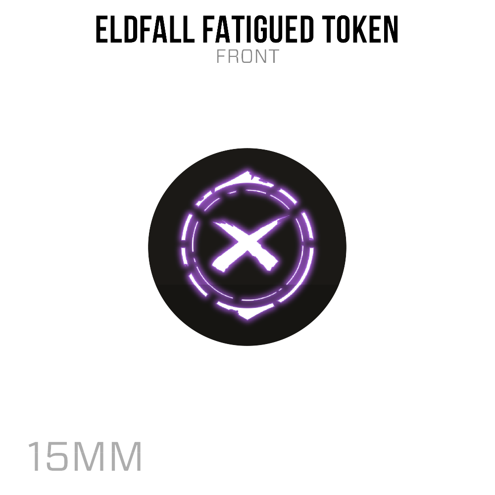 Eldfall Fatigued Token