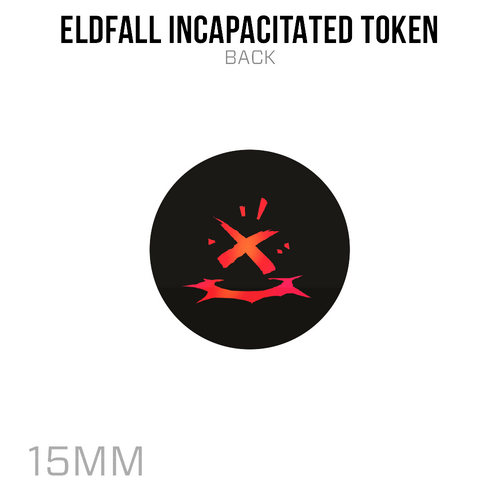 Eldfall Incapacitated Token