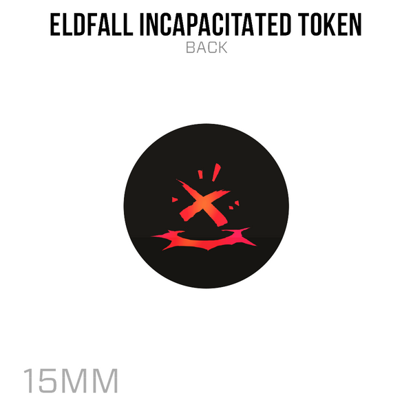 Eldfall Incapacitated Token