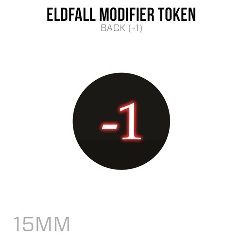Eldfall -1 Modifier Token