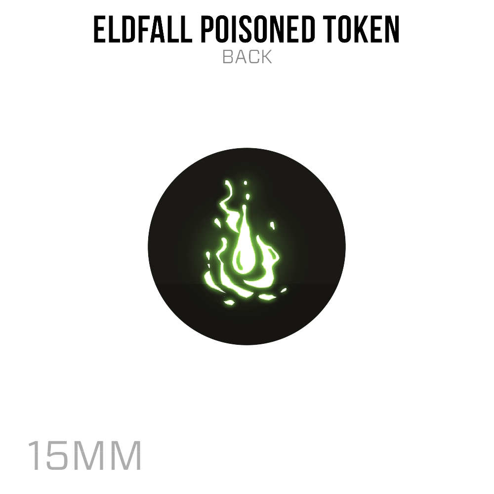 Eldfall Poisoned Token