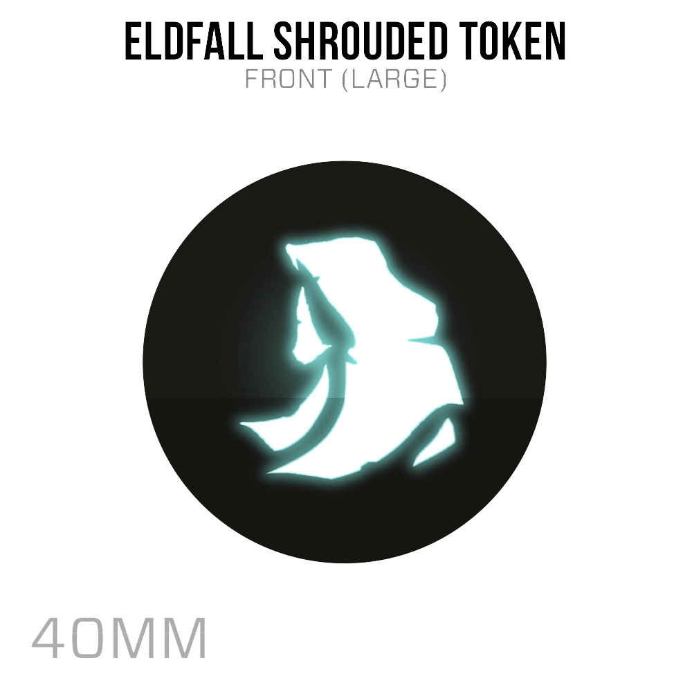 Eldfall Shrouded (Large) Token