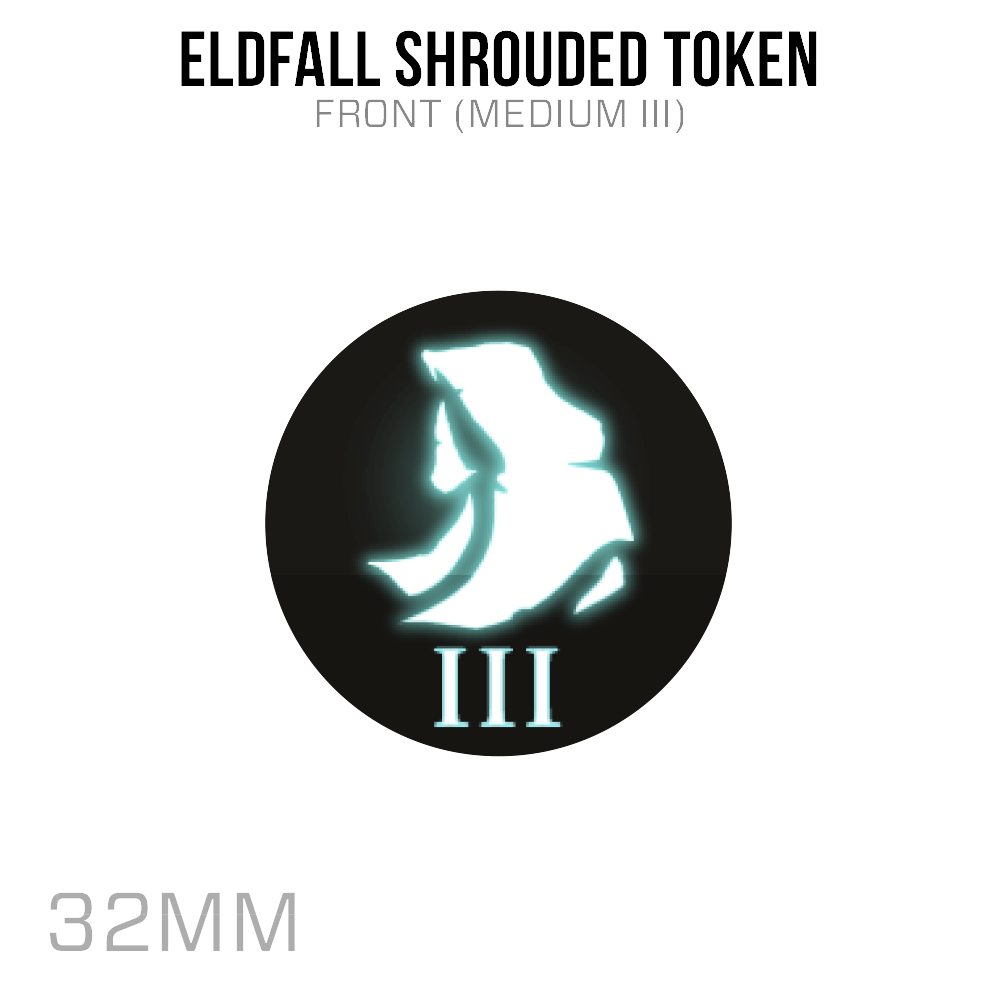 Eldfall Shrouded III (Medium) Token