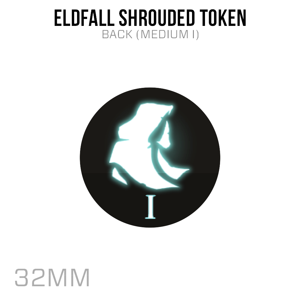 Eldfall Shrouded I (Medium) Token