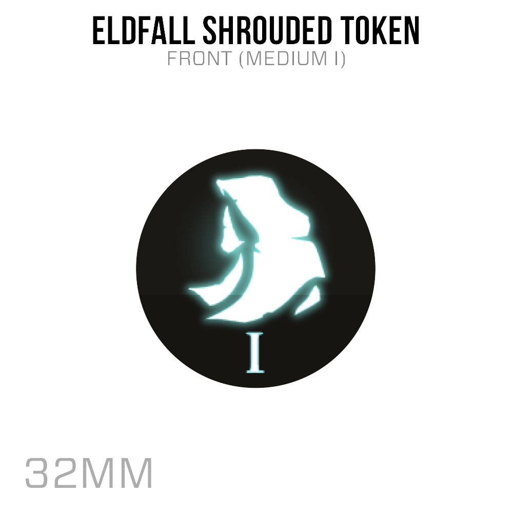 Eldfall Shrouded I (Medium) Token