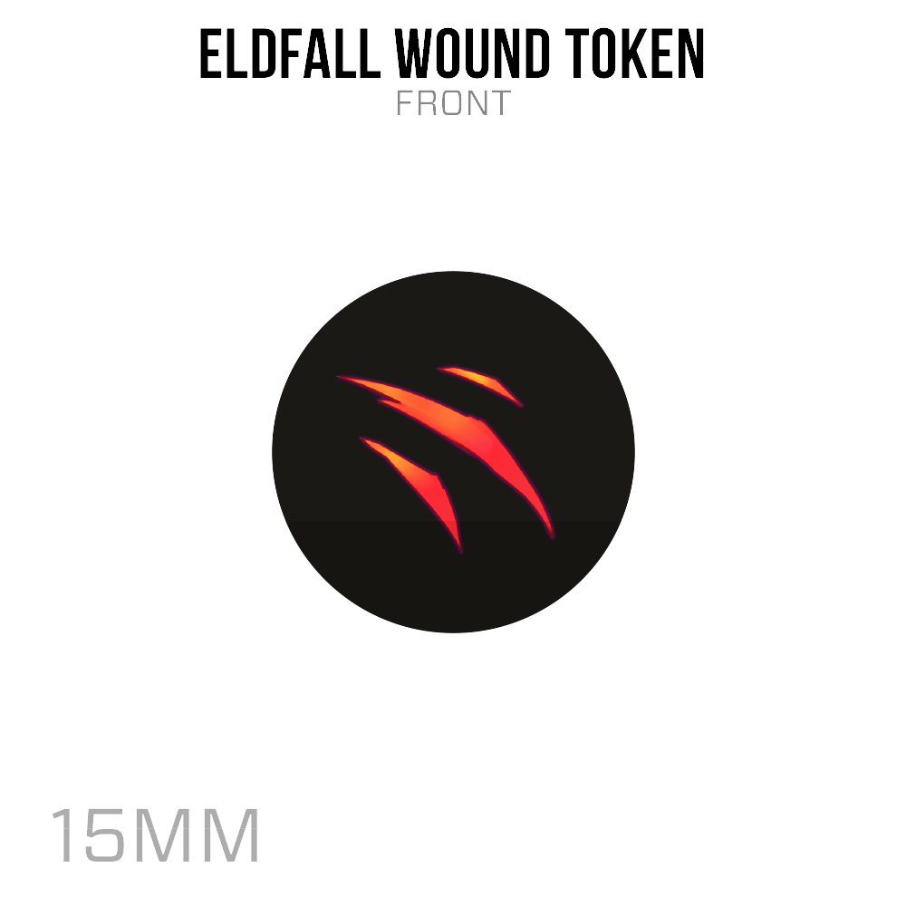 Eldfall Wound Token