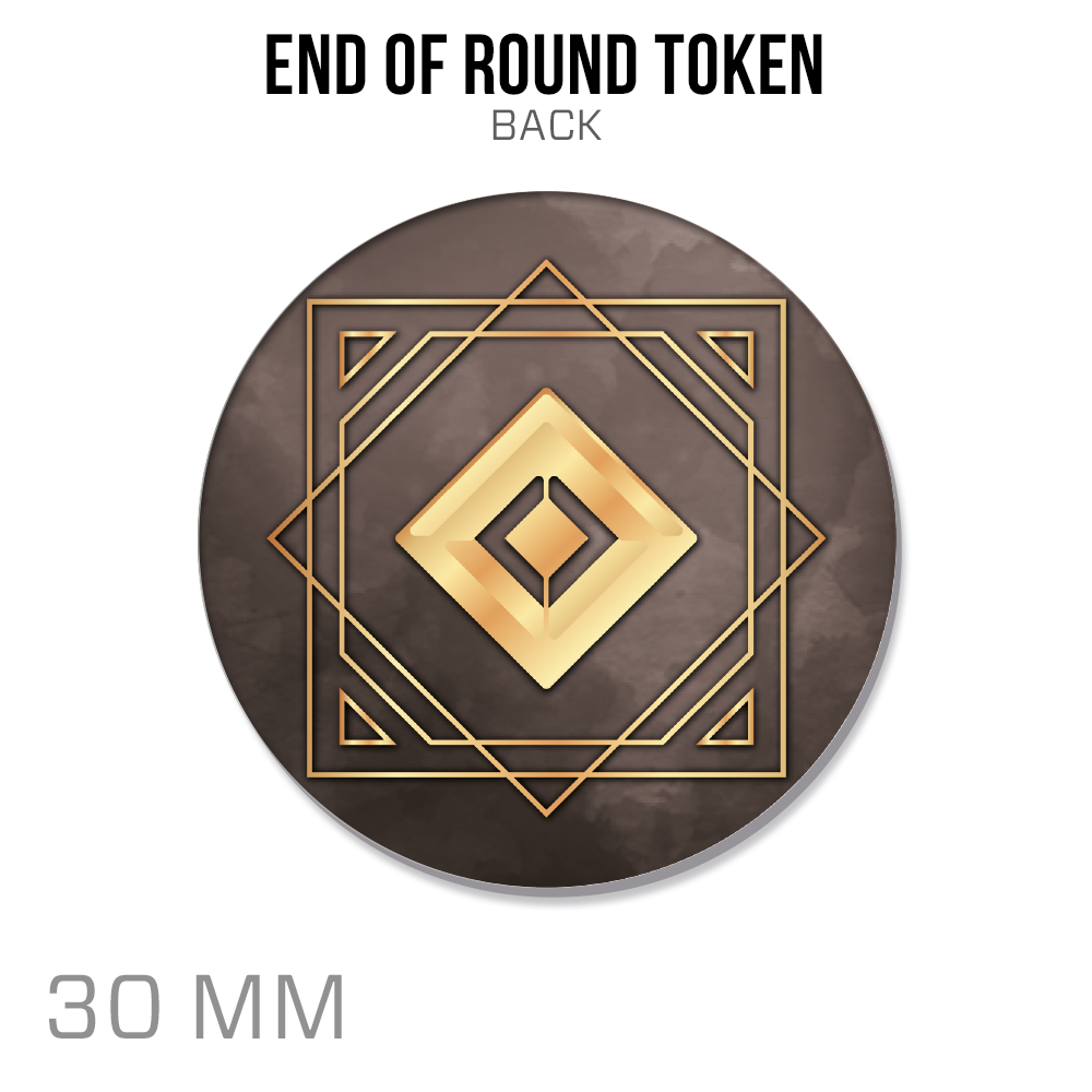 End of Round Token back
