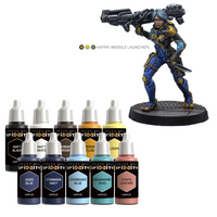 Infinity O-12 Paint Set Kappa Missile Launcher Exclusive [OCTOBER PRE-ORDER]