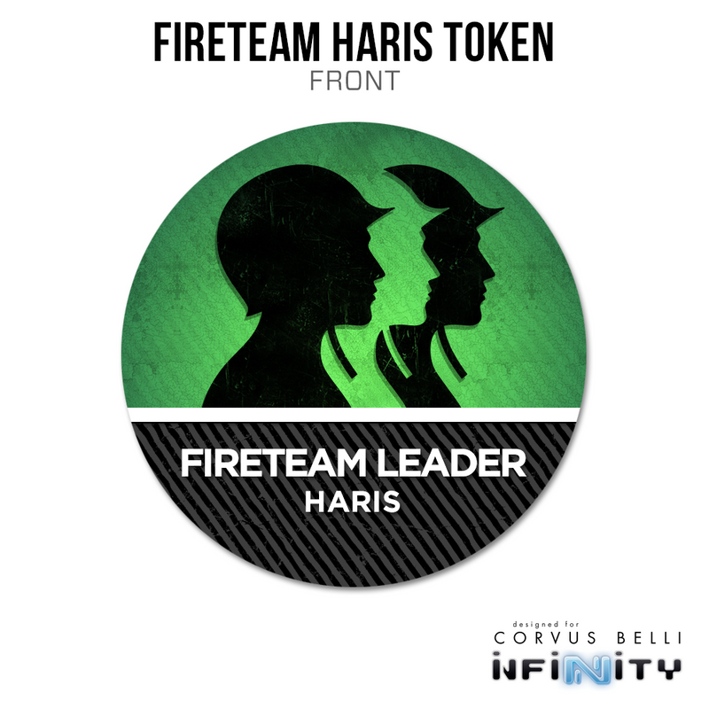 Infinity N5 Tokens: Fireteam Haris