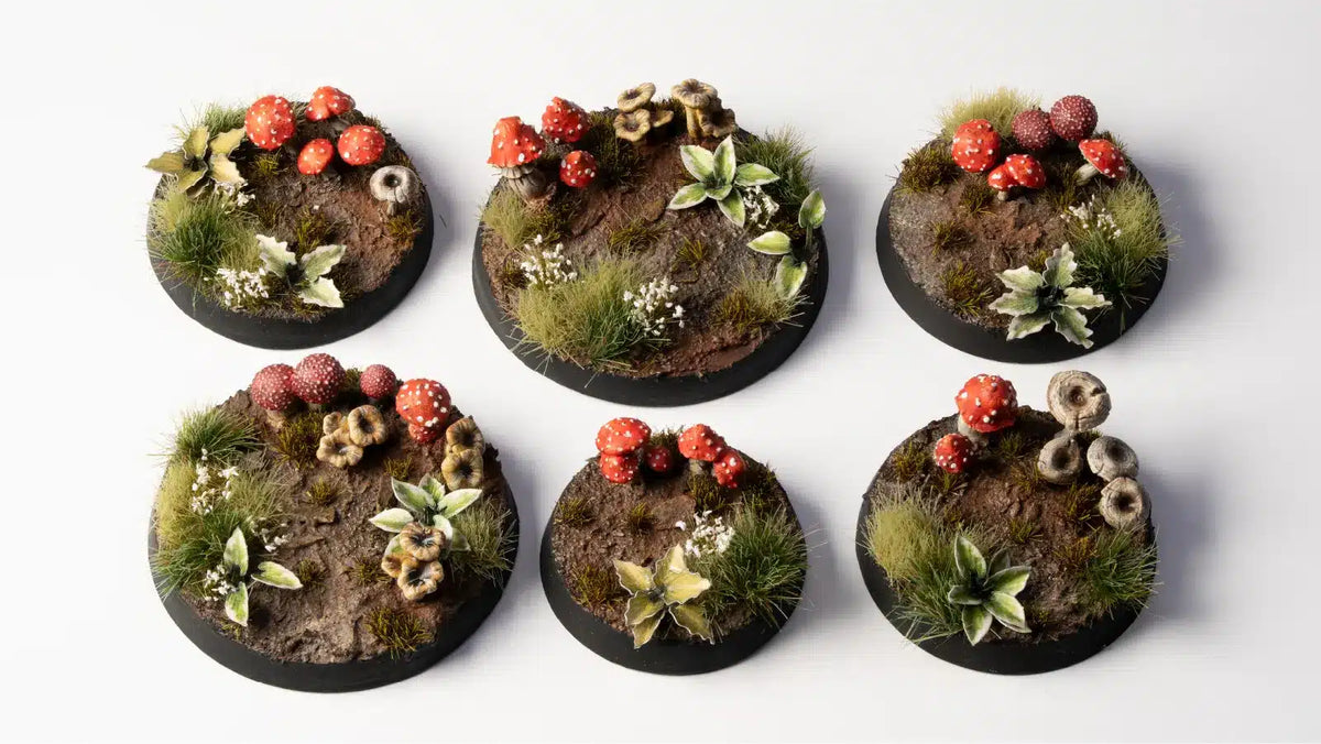 Basing Bits: Forest Mushrooms